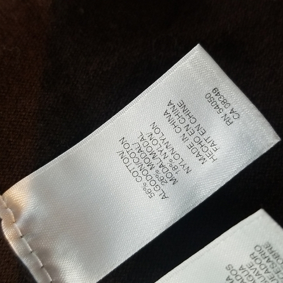 3/$25 Jones New York Size S Brown Embellished Cardigan - Picture 7 of 8